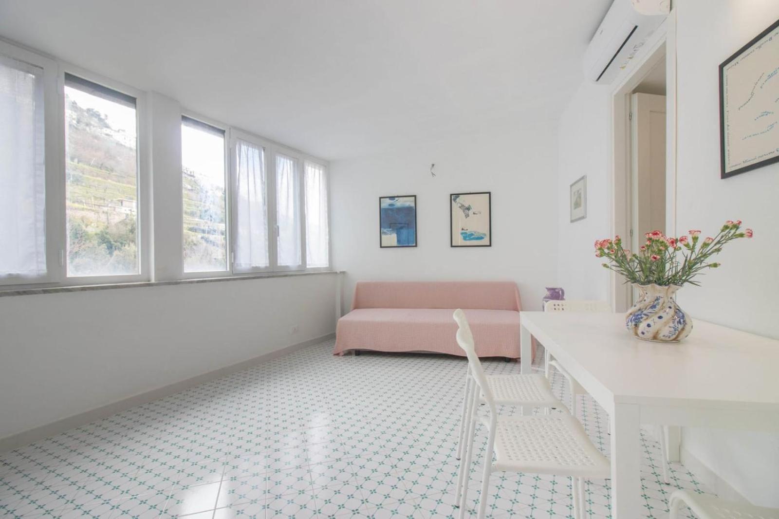 Al Ciglio Holiday House Amalfi Coast Scala Bagian luar foto